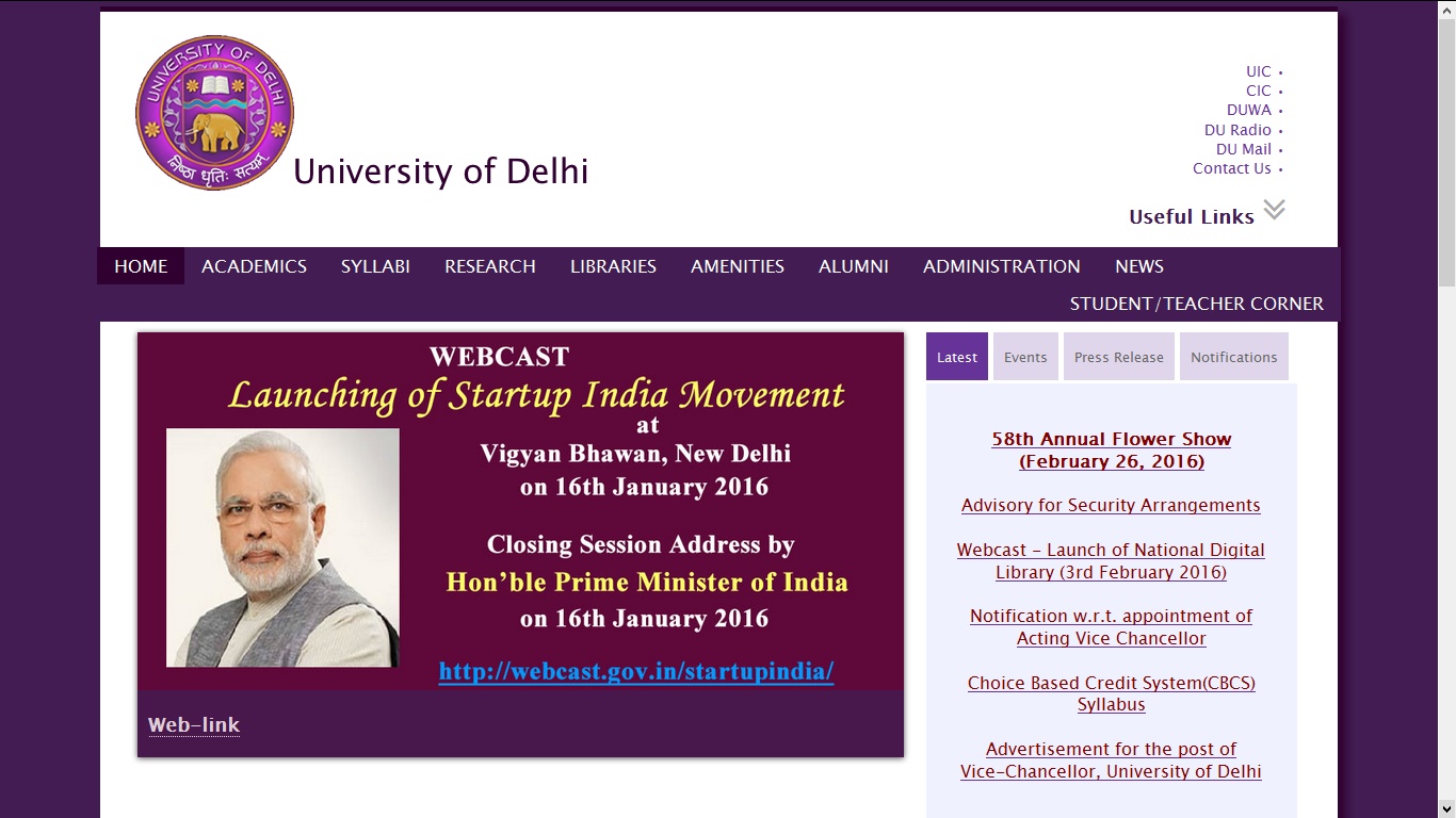 Delhi University Delhi University